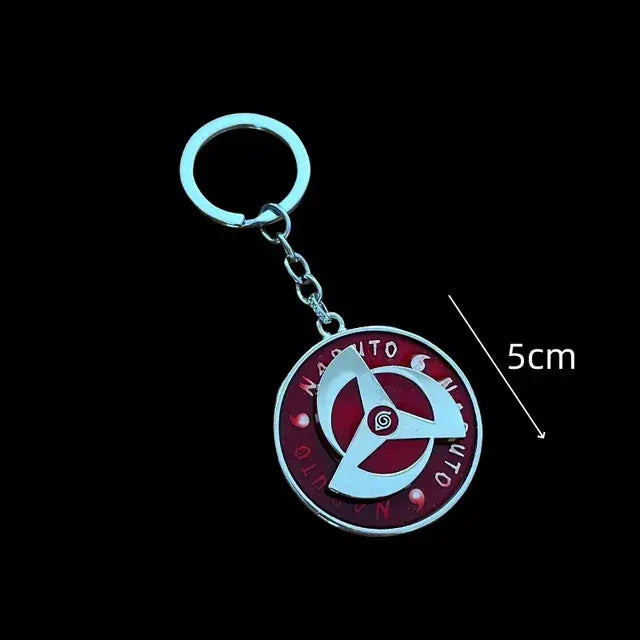 Uzumaki Naruto Anime Figure Metal Keychain