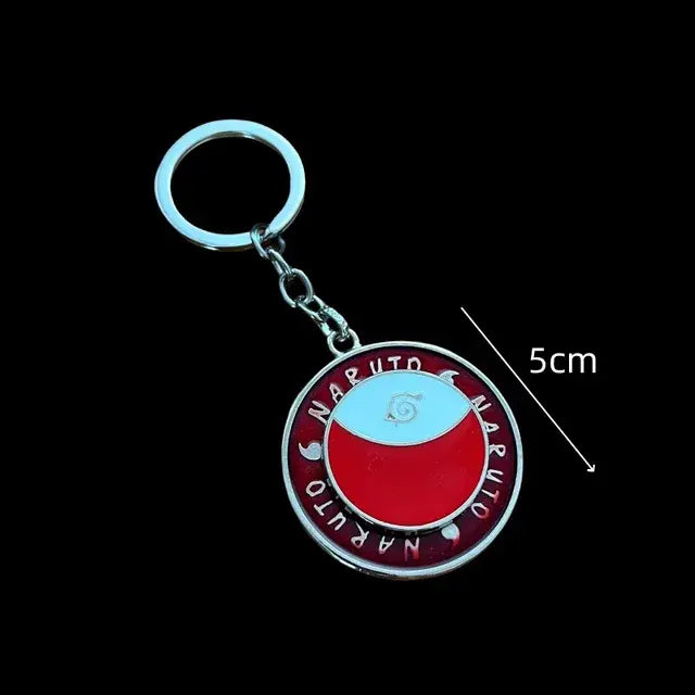 Uzumaki Naruto Anime Figure Metal Keychain