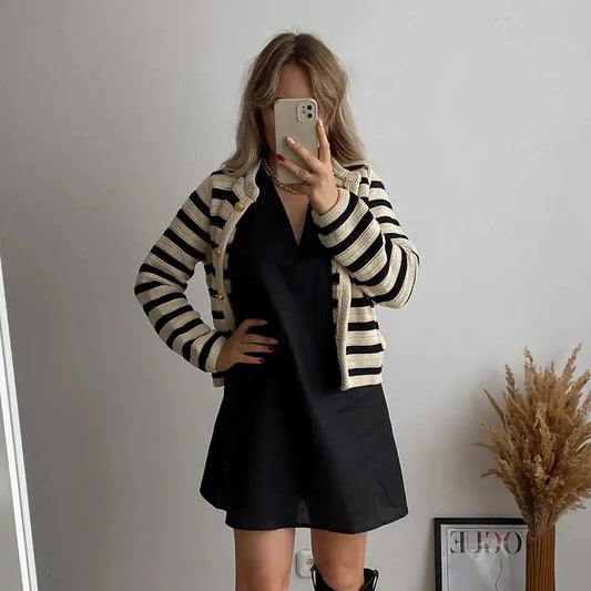 Chic Simple Mini Dress